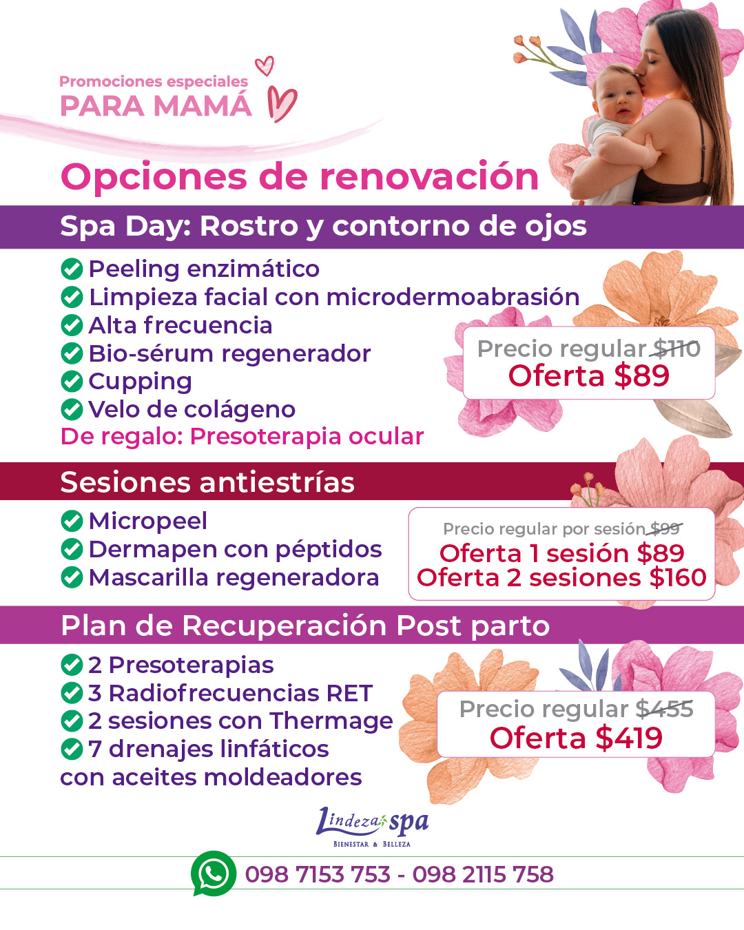 Renovación facial, limpieza facial, estrías, spa Guayaquil, cuidado de la piel, skincare Guayaquil