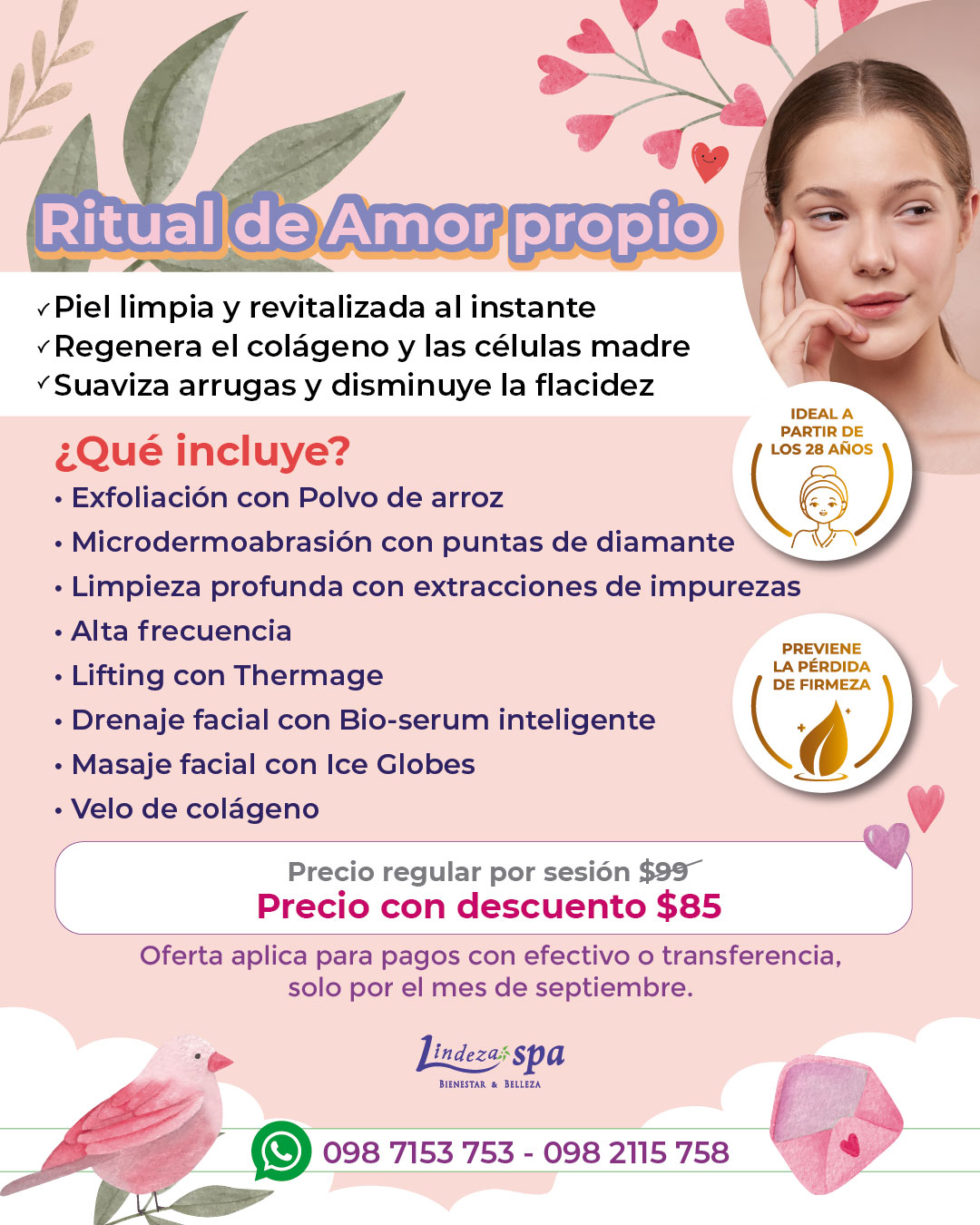 Ritual de amor propio, limpieza facial profunda, spa en Guayaquil, rejuvenecimiento sin inyecciones, rejuvenecimiento sin cirugía, cómo mejorar la flacidez facial